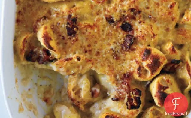 Tortellini al Forno con Pancetta