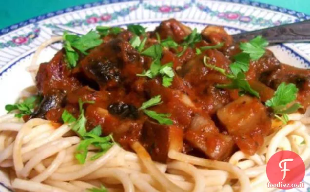 Portabella Funghi Pasta Toss