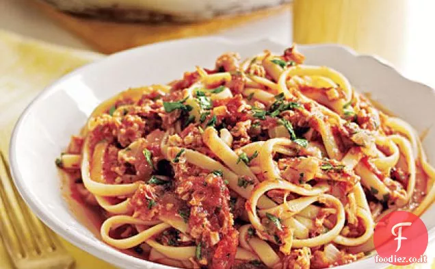 Linguine al Sugo di Vongole Rosse