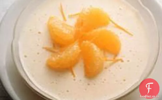 Tuffo alla frutta di mandarino