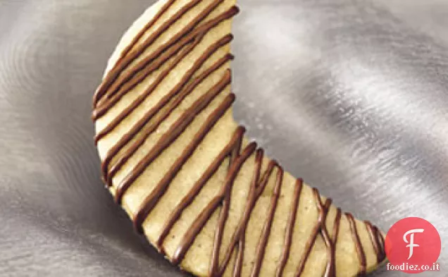 Cannella, zucchero di canna, e noce Mezzelune Shortbread