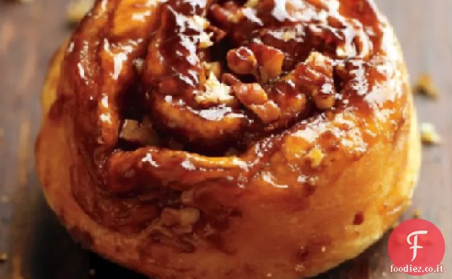 Zucchero di canna e noci Pecan Panini appiccicosi