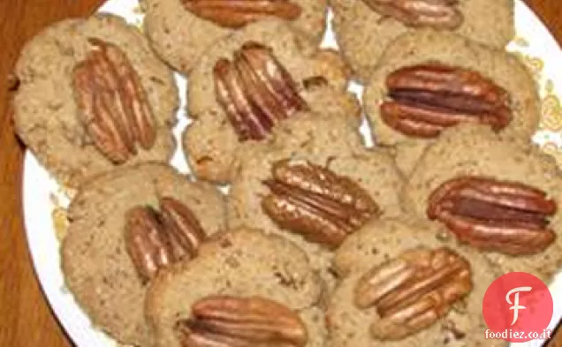 Biscotti al burro e noci pecan