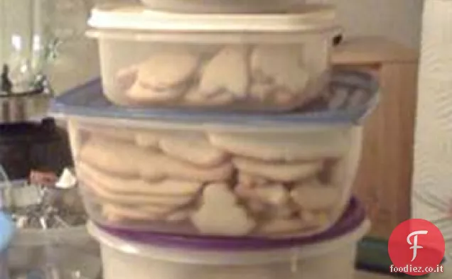 Biscotti al limone e zucchero