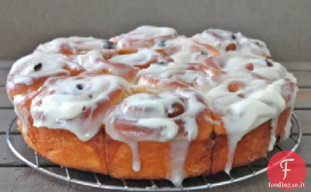 Migliori mai Mai MAI Panini alla cannella con crema di formaggio glassa