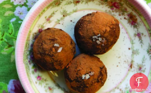 Cioccolato e Pepe Nero Formaggio di Capra Tartufi