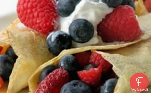 Crepes alla vaniglia