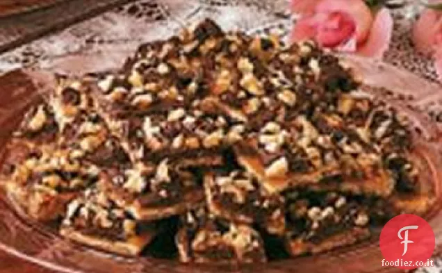 Cracker di soda Caramelle al cioccolato