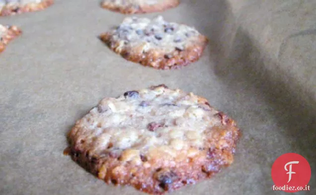 Biscotti croccanti al tè al cacao