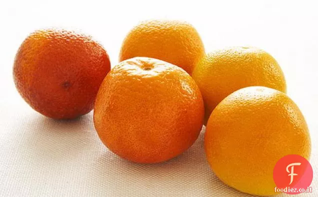 Insalata di finocchio, crescione e arancia con vinaigrette agli agrumi