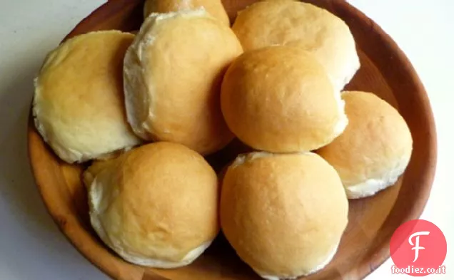 Cottura del pane: panini burrosi veloci