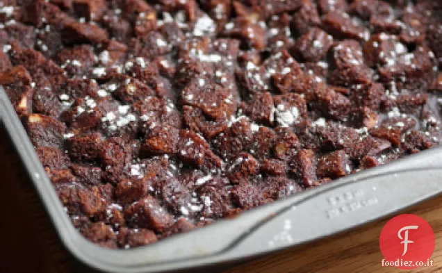 Budino di pane al cioccolato