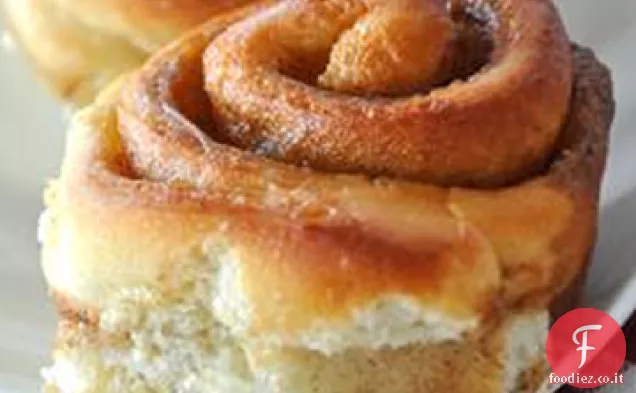 Involtini di cannella al latticello