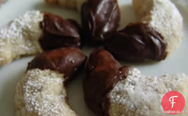 Biscotti per le vacanze a Mezzaluna viennese