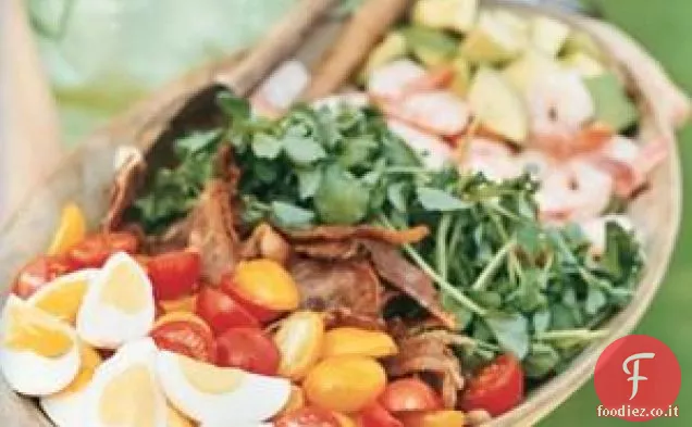 Insalata Cobb con Vinaigrette all'aglio
