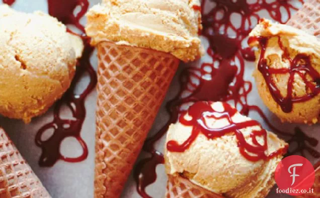 Helado de Maíz y Crema (Gelato al mais-Crema)
