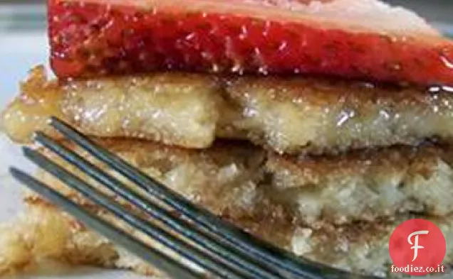Frittelle di latticello alla fermata del camion