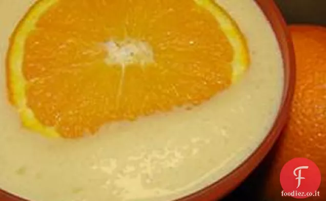 Pupazzo di neve arancione
