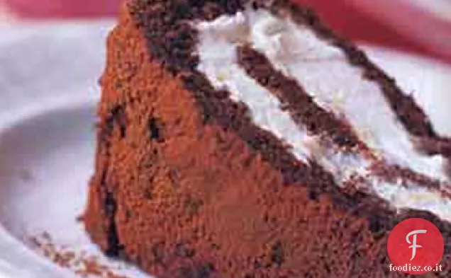 Rotolo di cioccolato più leggero dell'aria