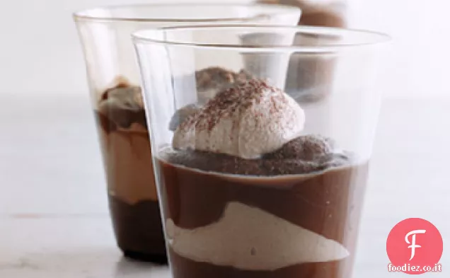 Doppio budino al cioccolato Parfait