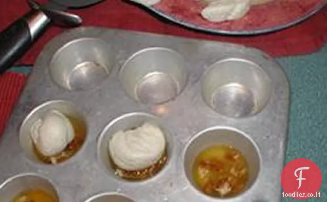 Sbuffi arancioni capovolti