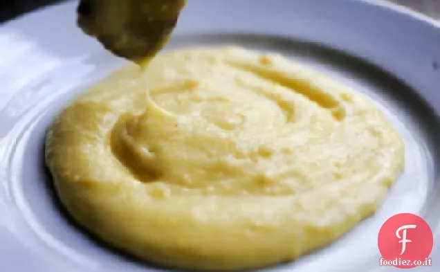 Polenta Cremosa con Formaggio di Capra