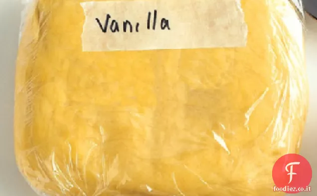 Base di pasta biscotto alla vaniglia