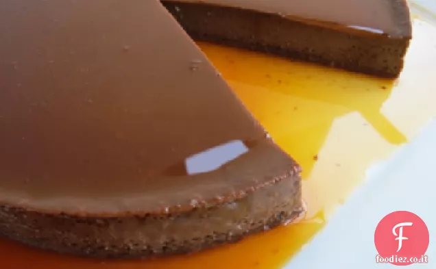 Flan al cioccolato messicano