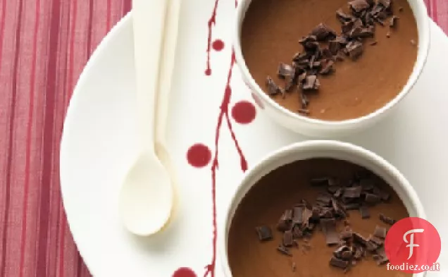 Mousse al cioccolato agrodolce