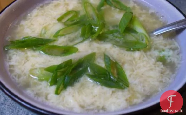 Zuppa di uova facile