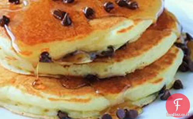 Frittelle con gocce di cioccolato