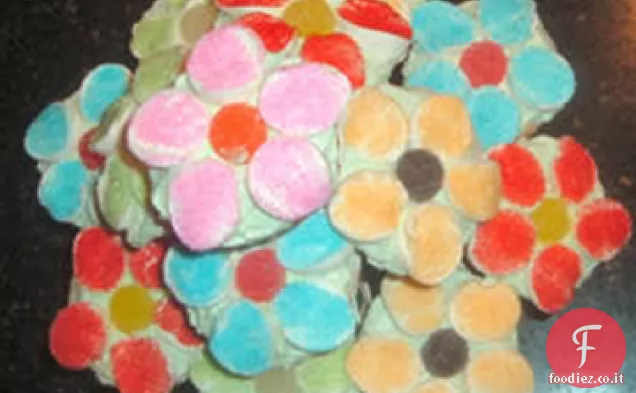 Biscotti frigorifero con granelli di cioccolato