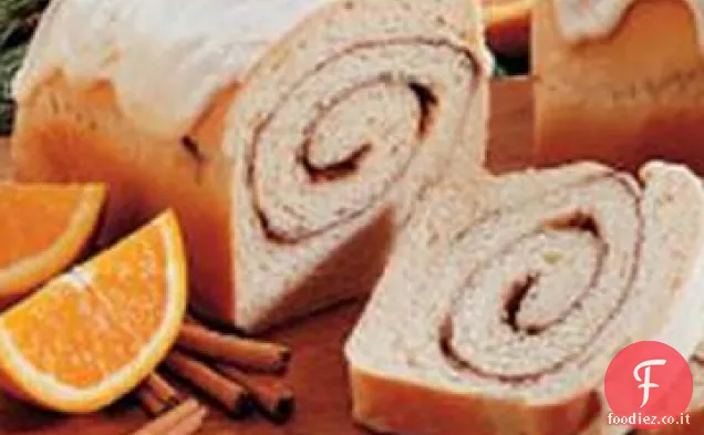 Cannella Swirl Pane all'arancia