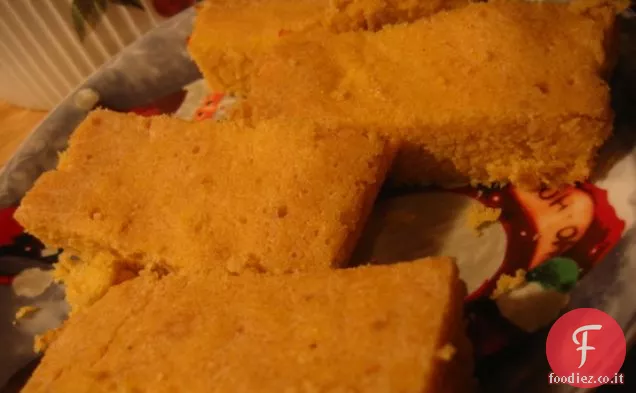 Pane di mais vegano (con farina di farro)