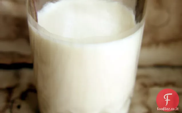 Latte d'avena fatto in casa