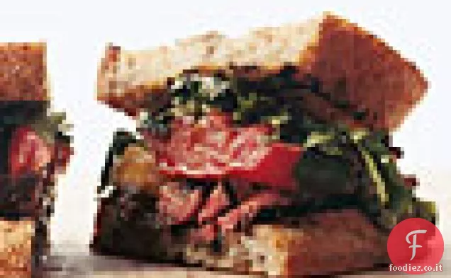 Panini Rib-Eye e arrosto-Pomodoro