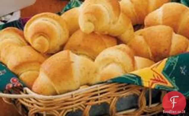 Rotoli di burro lentigginoso