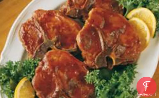 Braciole di maiale al forno