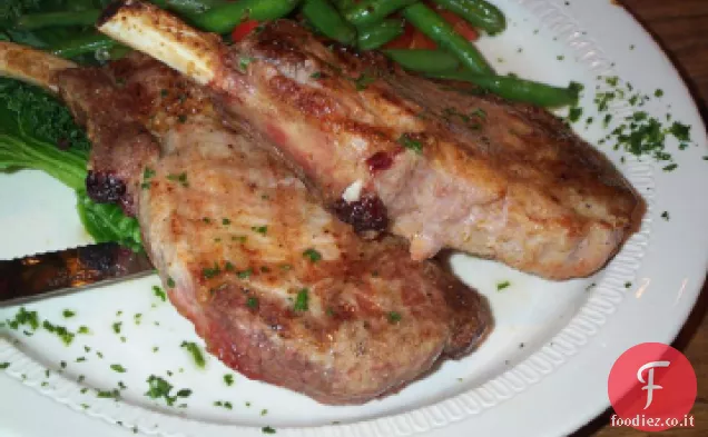 Braciole di maiale speziate alla griglia