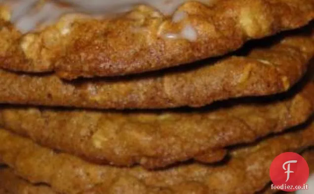 Biscotti di farina d'avena ghiacciati