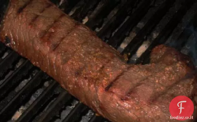Broil di Londra marinato alla griglia