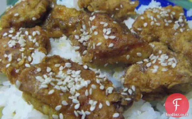 Pollo al miele Teriyaki