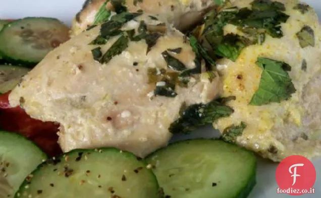 Pollo allo yogurt alla menta