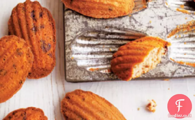 Gocce di cioccolato Madeleines
