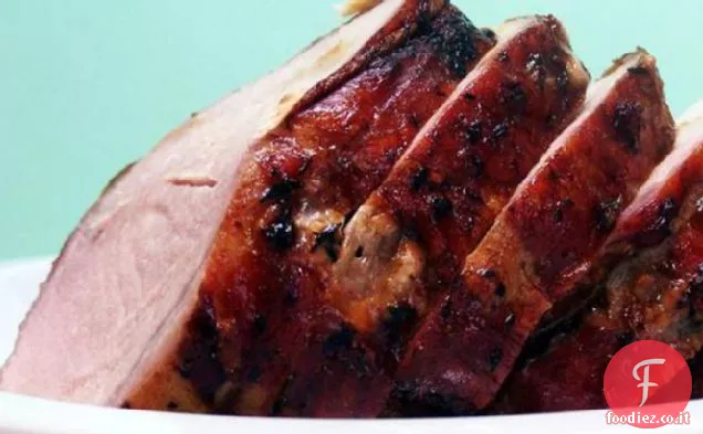 Lonza di maiale arrosto al miele
