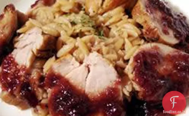 Filetto di maiale con riduzione di Prugne Balsamiche