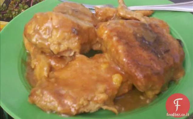 Pollo al sesamo al forno con salsa di soia