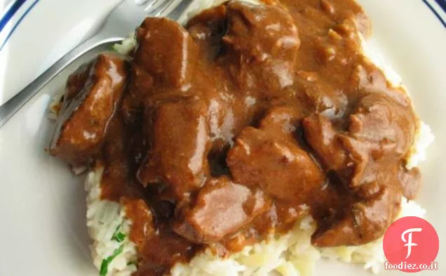 Yum-O stufato di manzo in salsa di senape affumicata