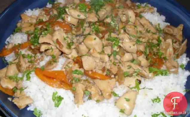 Limone Pollo Stir Fry