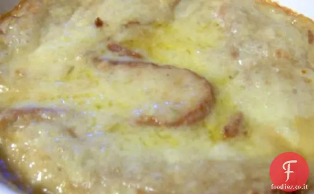 Casseruola di cipolla di formaggio